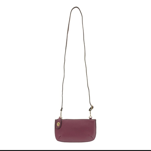 Joy Susan • Mini Crossbody Wristlet Clutch in Maroon/Wine color • EUC - Picture 2 of 16